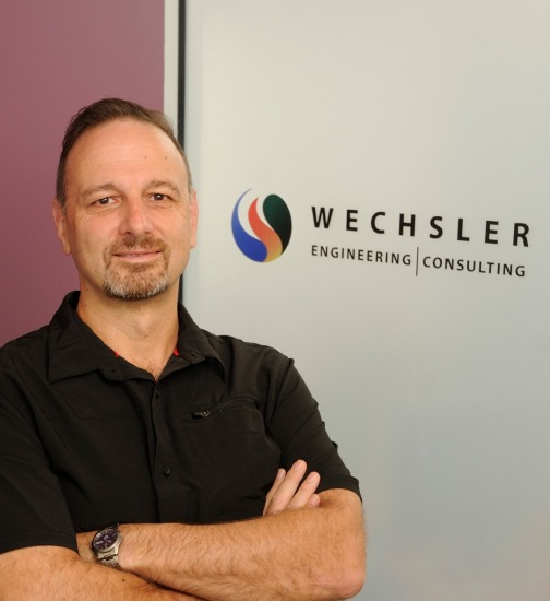 Photo of Tom Wechsler, a TAB Board Member and owner of Wechsler Engineering & Consulting